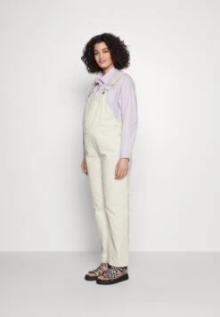 Maternity Utility Overall - Jumpsuit - Stone Twill