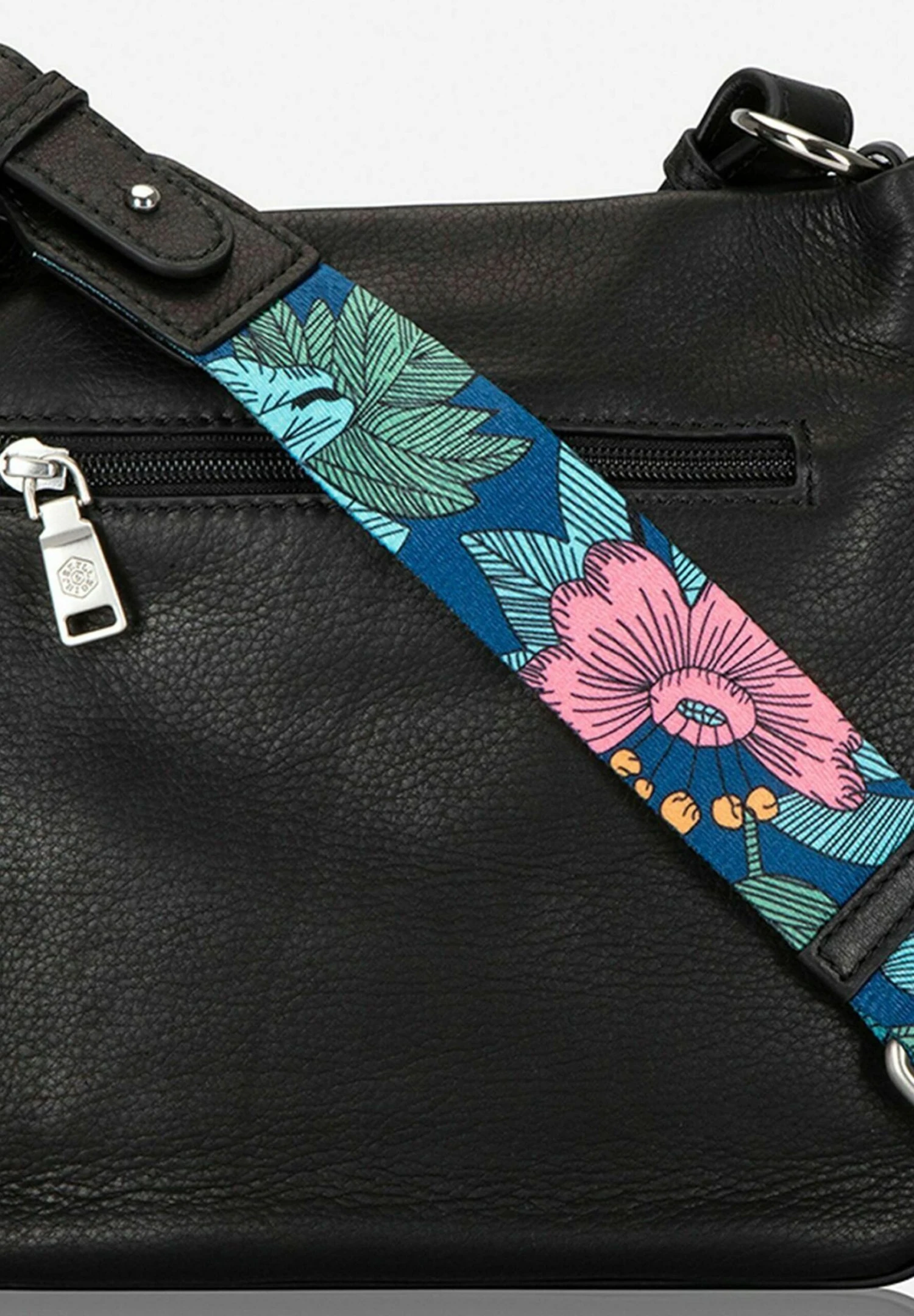 Geneva- Schoudertas - Schwarz 2 Geneva- Schoudertas - Schwarz - Afbeelding 2