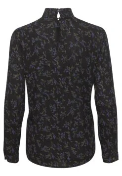 Kaffe Katrine Amber - Blouse - Black Purple Flower Print -Kleding Discount Winkel 0263d58b2bb24cc3ac0124c0943d4dfc
