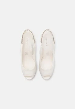 Menbur Peeptoes - Ivory -Kleding Discount Winkel 06a6d4f52a564845b1d6f3b8636fda02