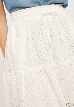 Apricot Tiered - A-Lijn Rok - White -Kleding Discount Winkel 08069187a37247f4b5f6db9757eaf793