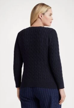 Katsaj Long Sleeve Cardigan - Vest - Lauren Navy -Kleding Discount Winkel 081e1f396a6b48bfbbe9abf7744b42d1