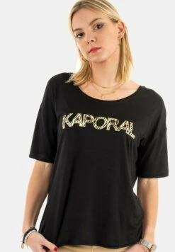 KAPORAL Joel - T-Shirt Print - Noir