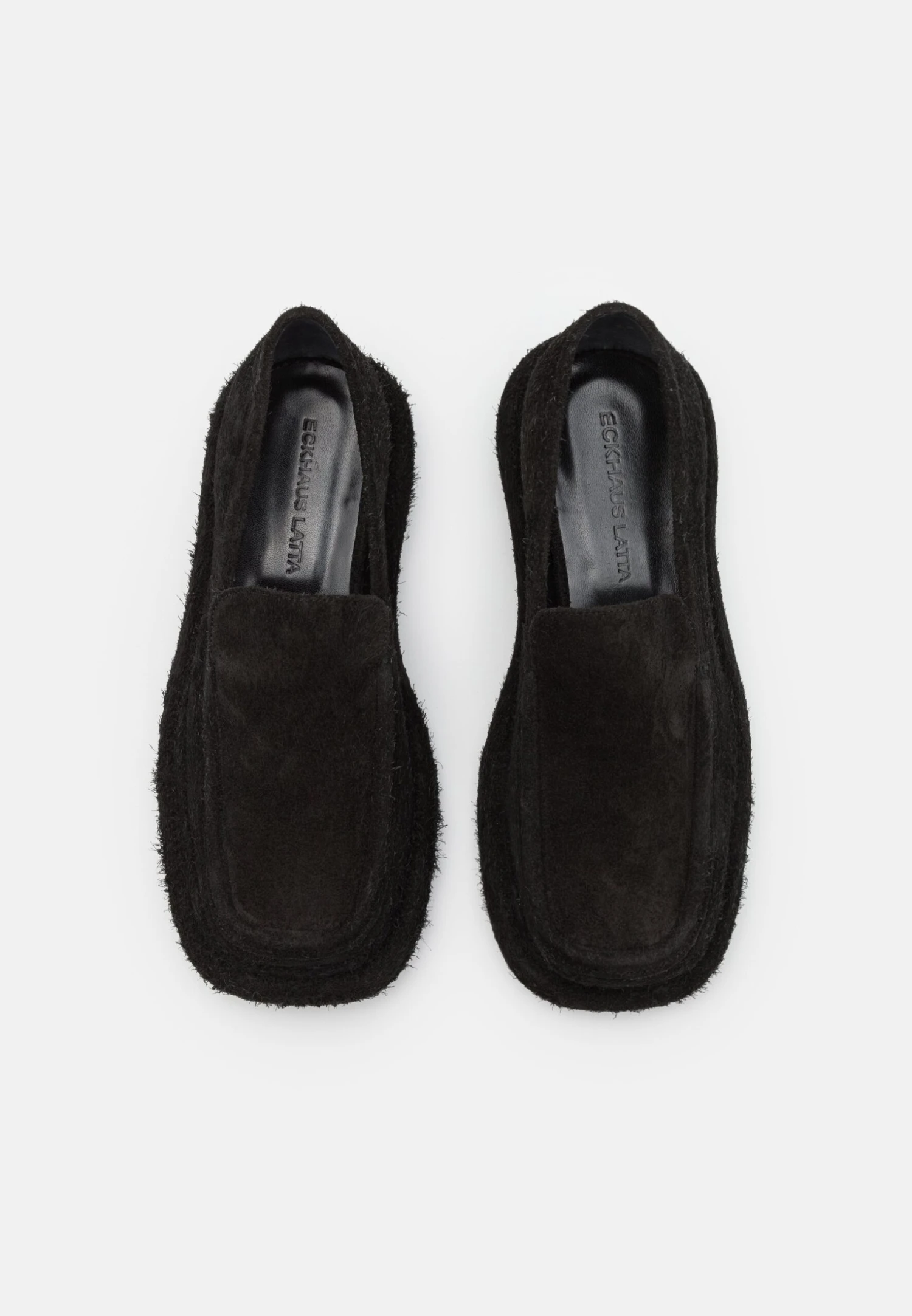 Stacked Loafer- Instappers - Black 4 Stacked Loafer- Instappers - Black - Afbeelding 4