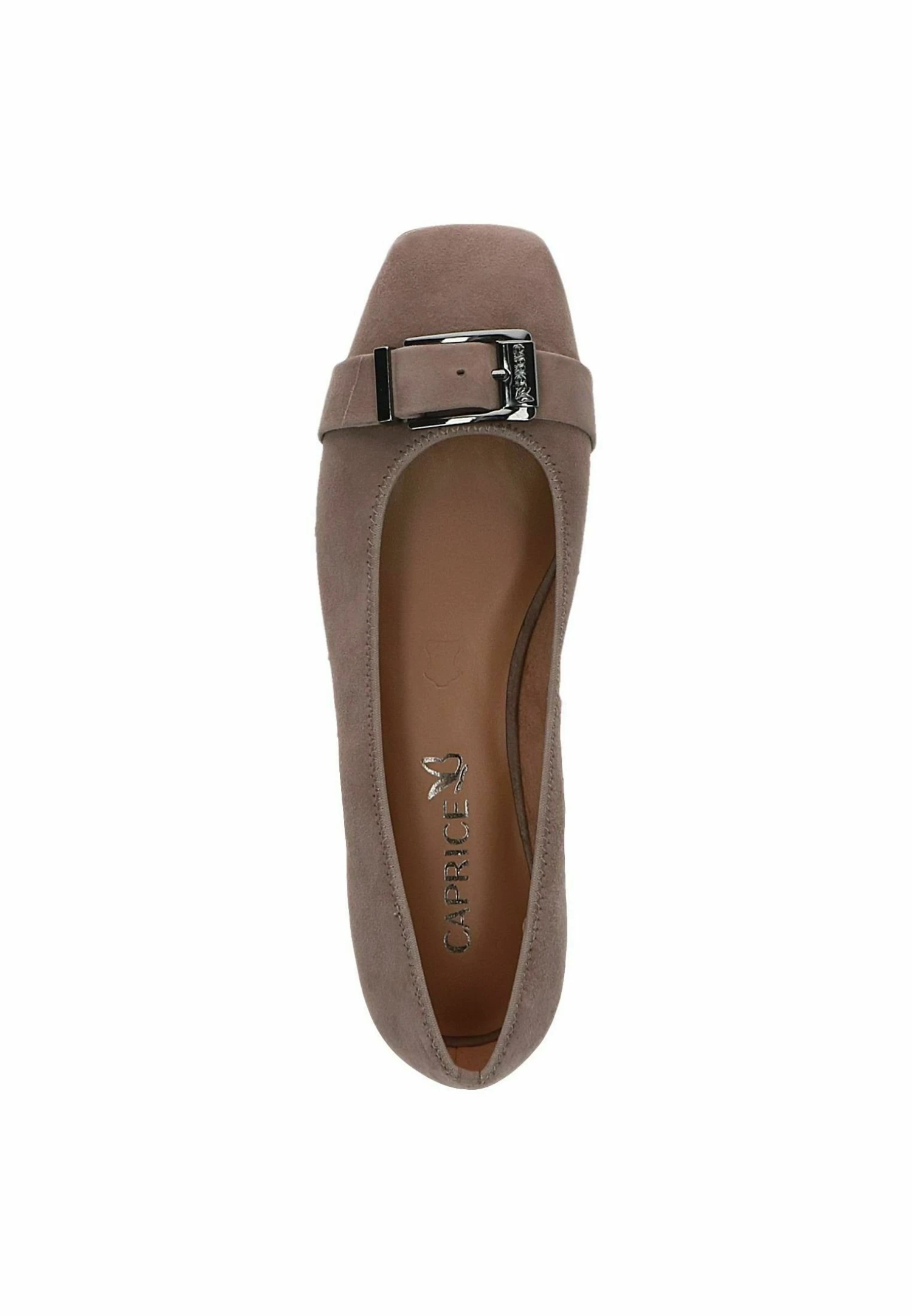 Caprice Ballerina'S - Mud Suede 3 Caprice Ballerina'S - Mud Suede - Afbeelding 3