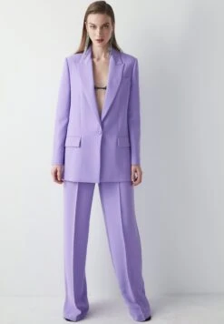 Ipekyol Relaxed Fit Mono Collar With Stitch Detail - Halflange Jas - Lavander 10 Ipekyol Relaxed Fit Mono Collar With Stitch Detail - Halflange Jas - Lavander -Kleding Discount Winkel 0bee71b3b91d49538bd7c379196dc46f