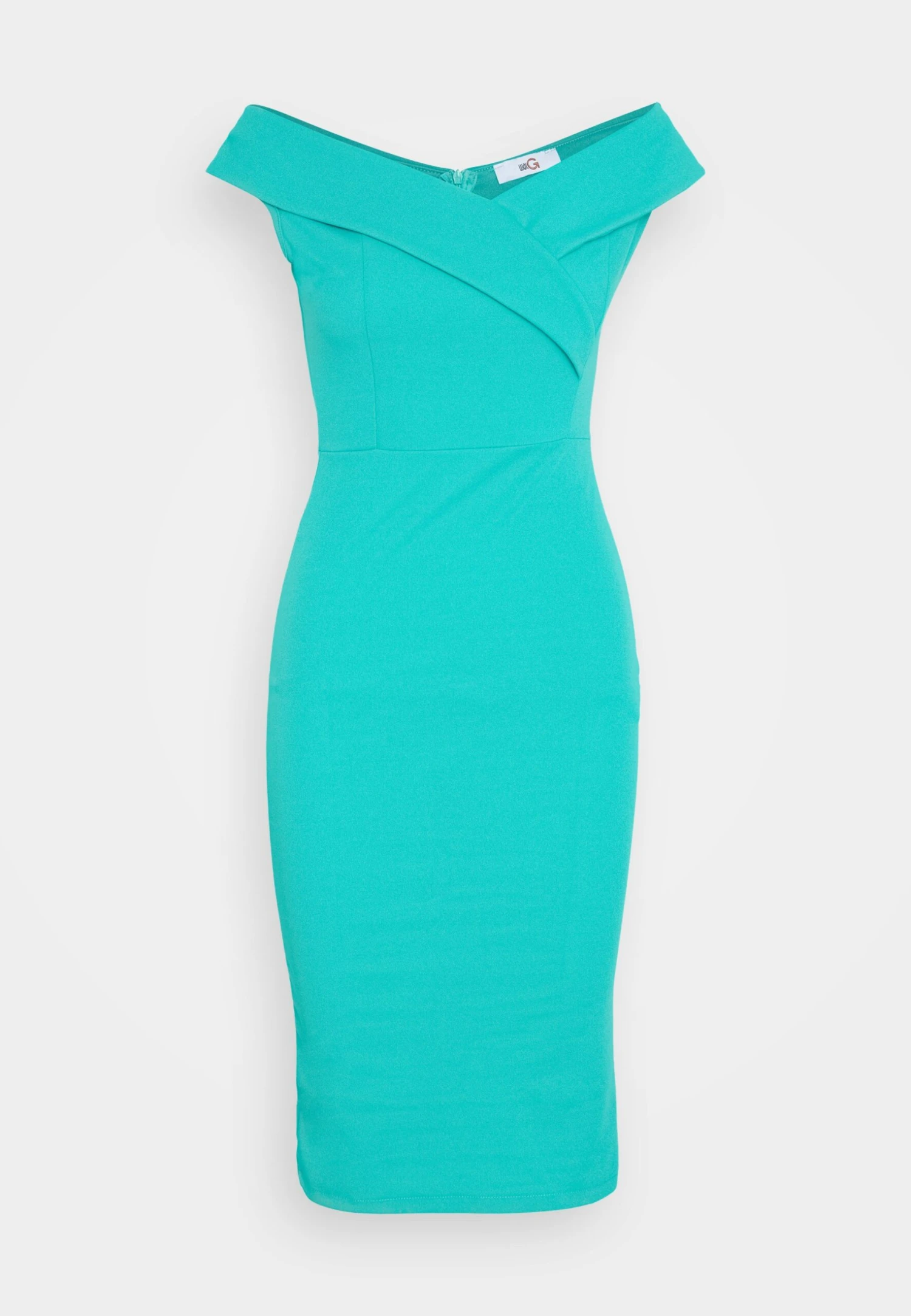 Wal G Zara Midi Dress - Cocktailjurk - Tiffany Blue 5 Wal G Zara Midi Dress - Cocktailjurk - Tiffany Blue - Afbeelding 5
