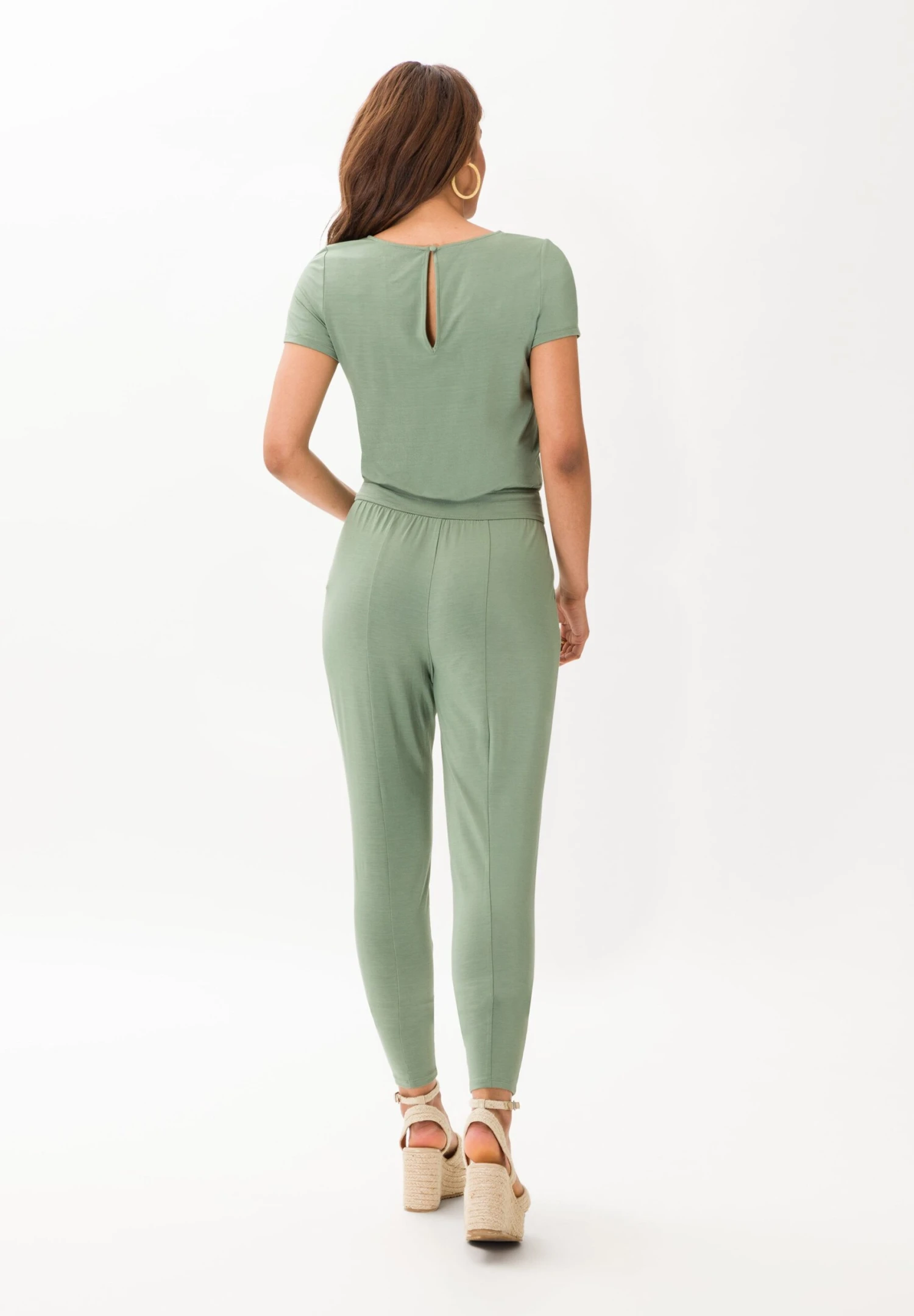 Lana - Jumpsuit - Thyme 2 Lana - Jumpsuit - Thyme - Afbeelding 2