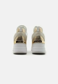 MICHAEL Michael Kors Georgie Trainer - Sneakers Laag - White -Kleding Discount Winkel 16e5dfc67dfc4db4ba09971aef1c8fd1