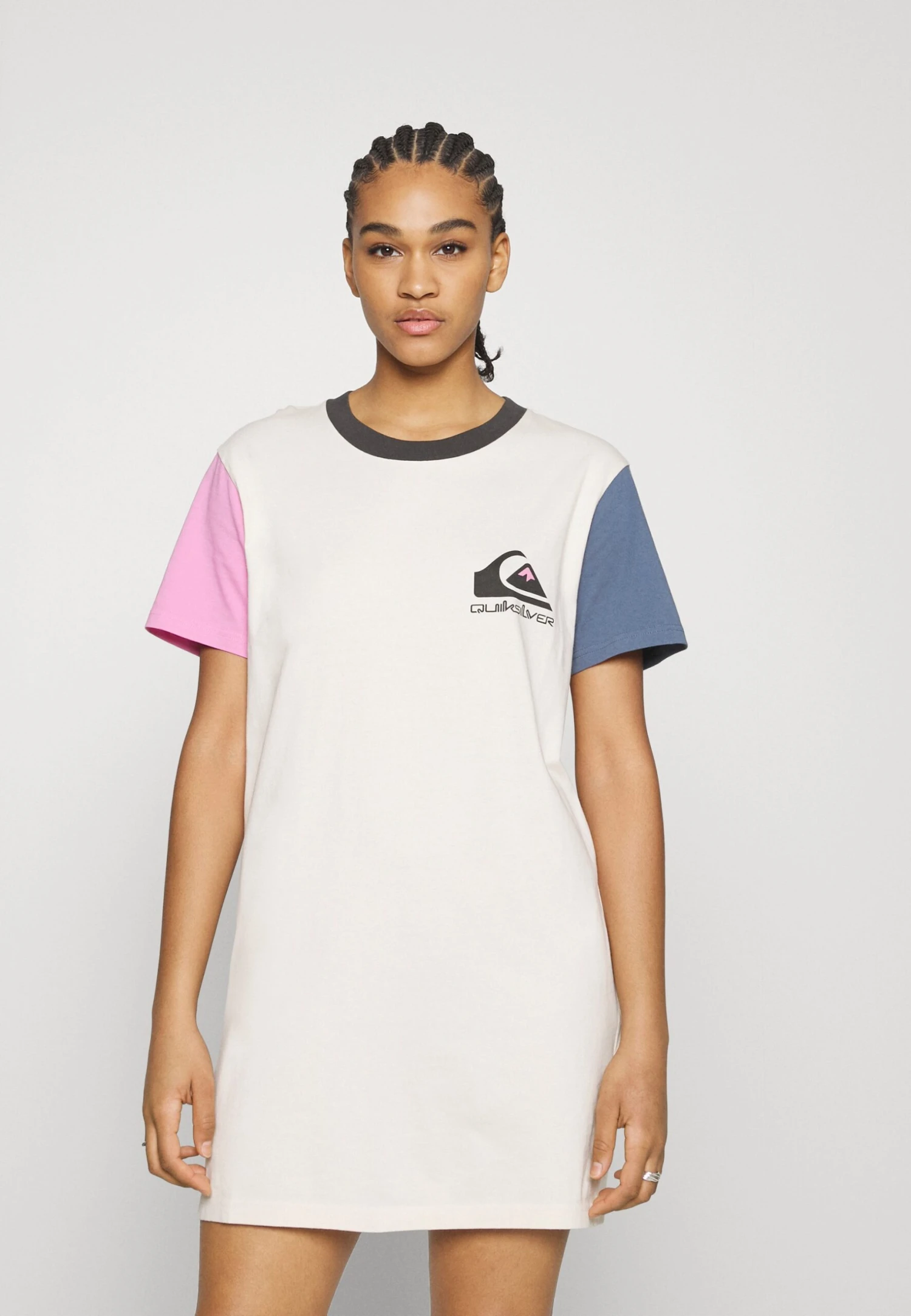 Quiksilver Tee Dress - Jerseyjurk - White 1 Quiksilver Tee Dress - Jerseyjurk - White