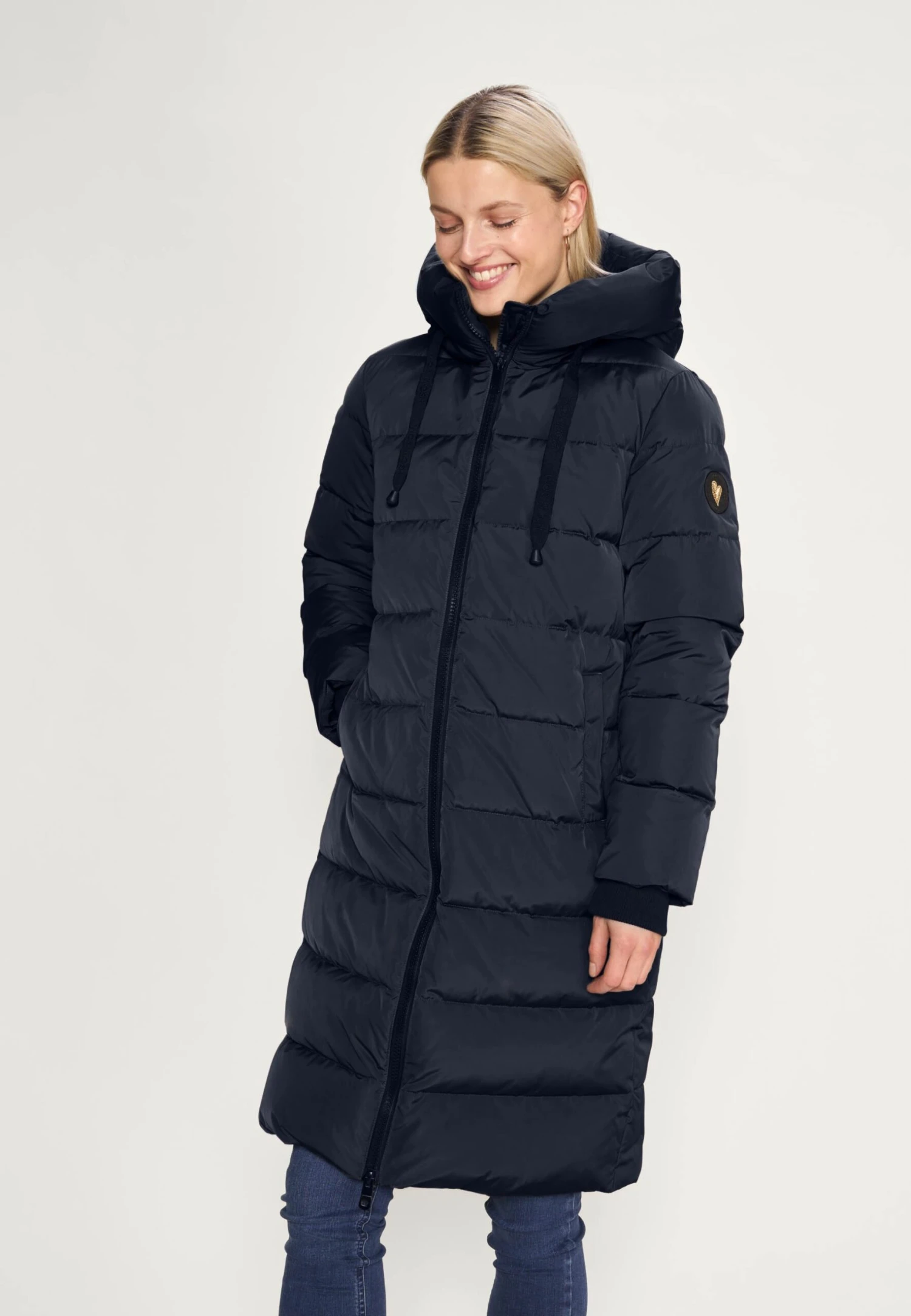 Mos Mosh Nova Coat - Donsjas - Navy 1 Mos Mosh Nova Coat - Donsjas - Navy