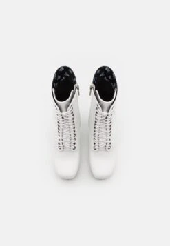 Lamoda Trample Lace Up Platform - Veterboots - White -Kleding Discount Winkel 198b95cf68454000aec542cf381ef672