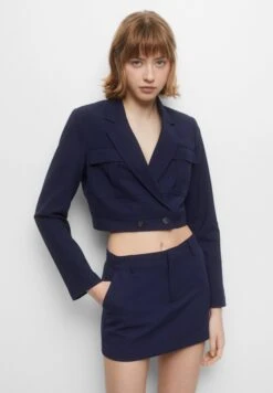PULL & BEAR A-Lijn Rok - Dark Blue