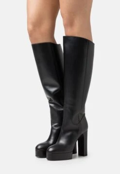 Casadei Betty - Laarzen Met Hoge Hak - Nero