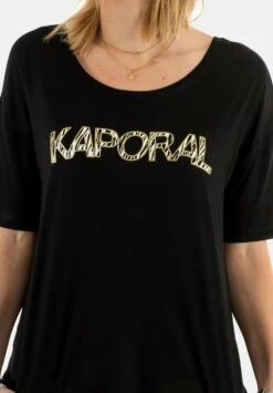 KAPORAL Joel - T-Shirt Print - Noir 5 KAPORAL Joel - T-Shirt Print - Noir -Kleding Discount Winkel 1cbc55cfc8054fa2a08db44e93ad724e