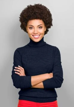 Giesswein Light Rollkragen - Trui - Navy