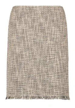 Taifun Mit Fransenkante - A-Lijn Rok - Roasted Hazel Gemustert -Kleding Discount Winkel 1d9ae11d9f9f48ff91fbec6d15496220