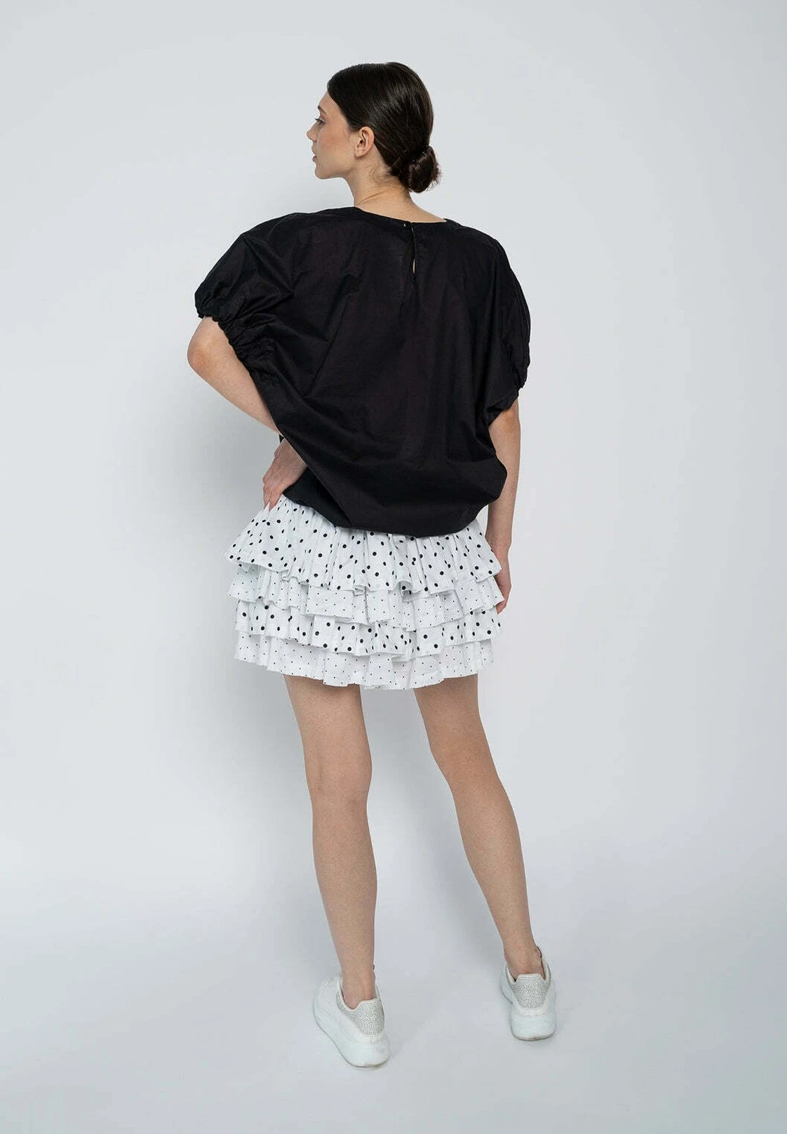 Gio - T-Shirt Basic - Black 3 Gio - T-Shirt Basic - Black - Afbeelding 3