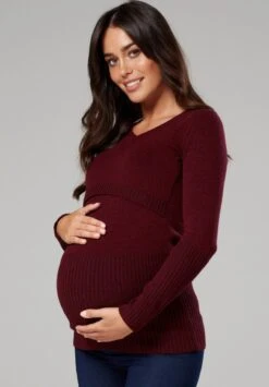 Happy Mama Trui - Crimson -Kleding Discount Winkel 1fe8e49ce7534447a984ddaeb68d65b7