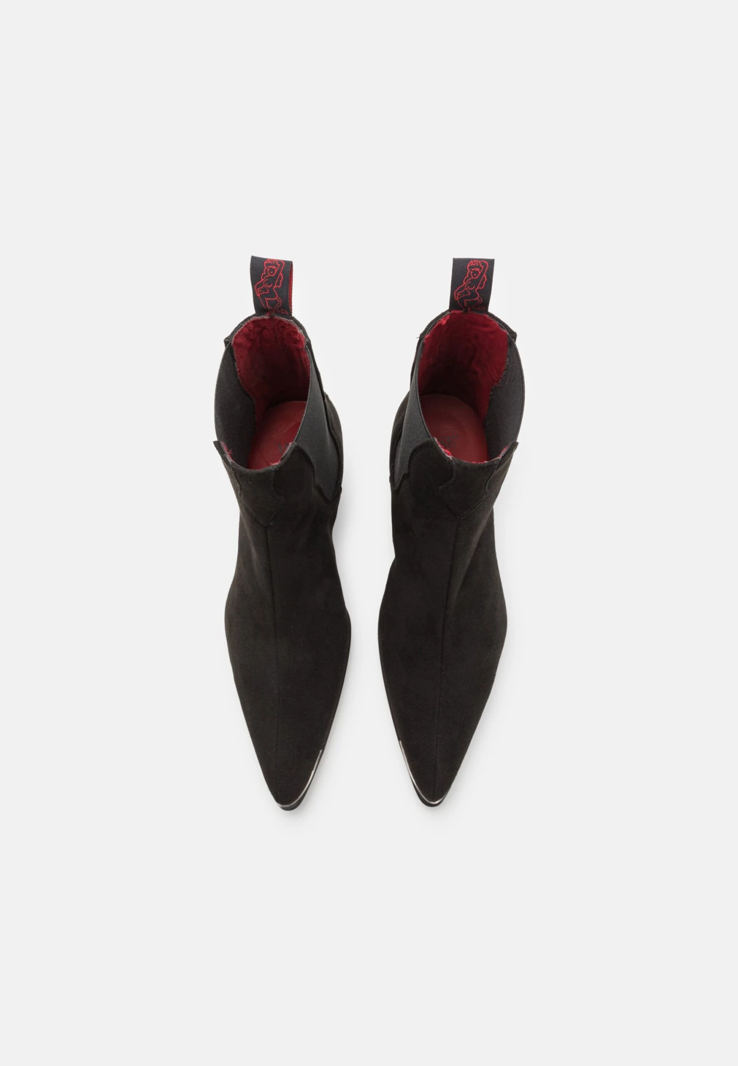 Sylvian Unisex - Cowboy-/Bikerlaarsjes - Black 4 Sylvian Unisex - Cowboy-/Bikerlaarsjes - Black - Afbeelding 4