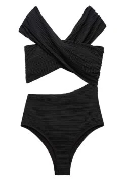 Oysho Off-Shoulder Crossover - Badpak - Black -Kleding Discount Winkel 22bfb1d774254ff99016a63969abc8f1