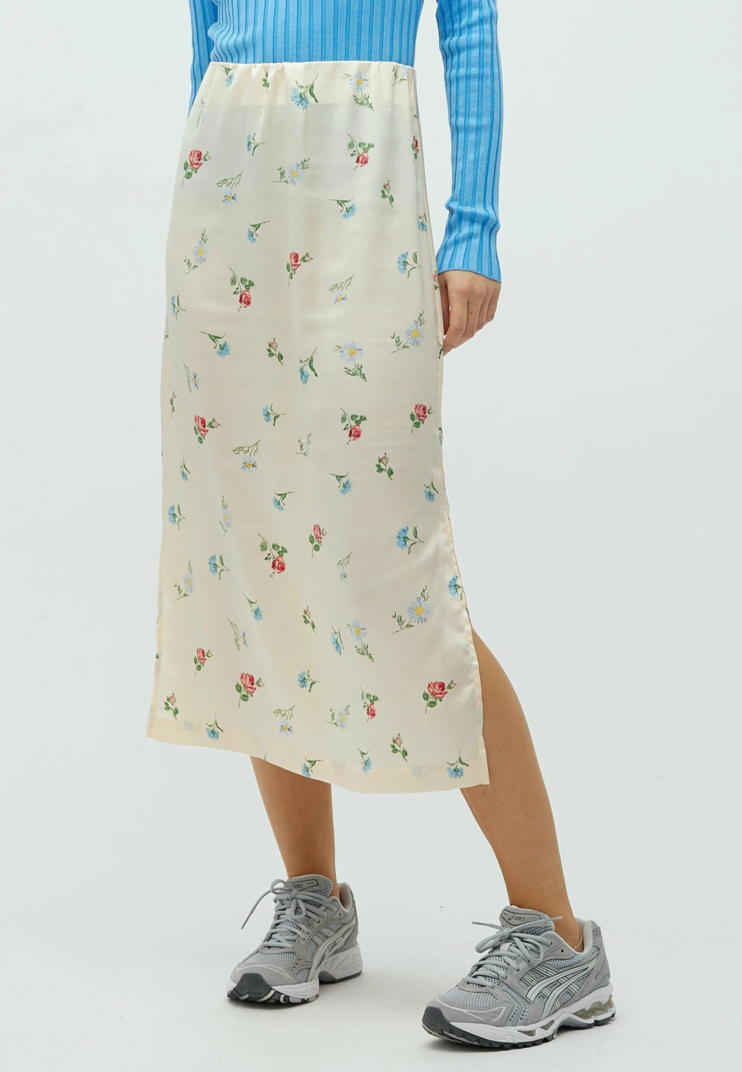 MbyM Braulia M - A-Lijn Rok - Florise Print 1 MbyM Braulia M - A-Lijn Rok - Florise Print