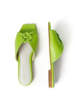 SandrineGrashopper - Muiltjes - Green -Kleding Discount Winkel 24bca2abbf3347889465a2feff3fefad