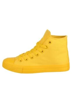 Unisex - Sneakers Hoog - Gelb