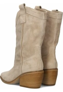 Cowboy-/Bikerlaarzen - Taupe -Kleding Discount Winkel 29111685816c42a8946480a043502290