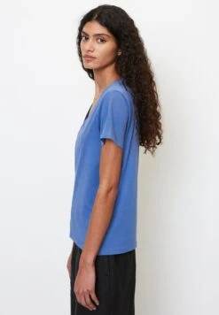 Marc O'Polo T-Shirt Basic - Summer Sky -Kleding Discount Winkel 29c604b321c74dbb8a9cbcec9920bbde