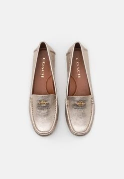Coach Marley Metallic Driver - Mocassins - Champagne -Kleding Discount Winkel 2a1c9ab6e00d450380ac9707fa12f8b2