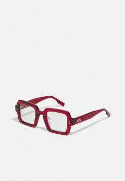 Unisex - Brillen Met Blauwlichtfilter - Burgundy/Grey