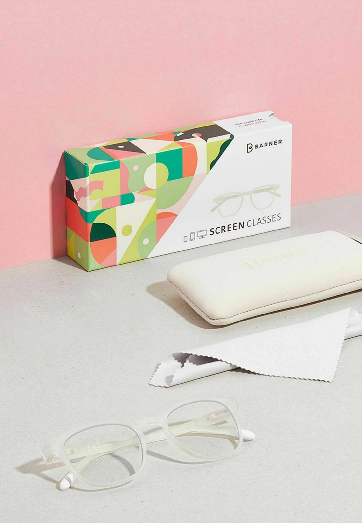 Dalston - Brillen Met Blauwlichtfilter - Coconut Milk 4 Dalston - Brillen Met Blauwlichtfilter - Coconut Milk - Afbeelding 4