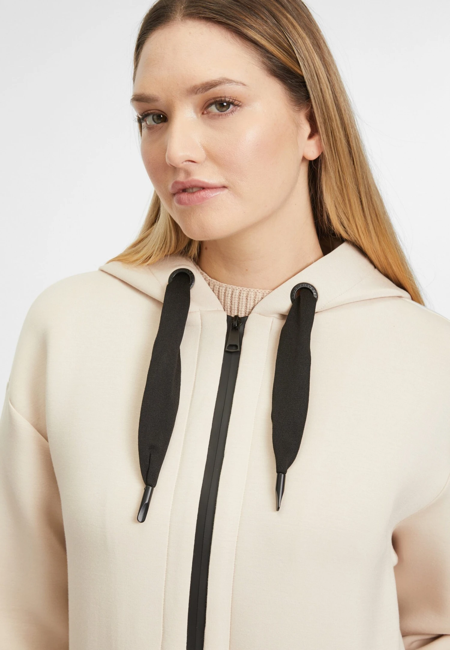 RINO & PELLE Invasion - Halflange Jas - Beige 4 RINO & PELLE Invasion - Halflange Jas - Beige - Afbeelding 4