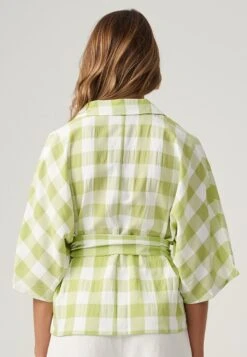 Celeste - Overhemdblouse - Apple Gingham -Kleding Discount Winkel 2dbe974d7d3846ef9c01e510c4ff2230