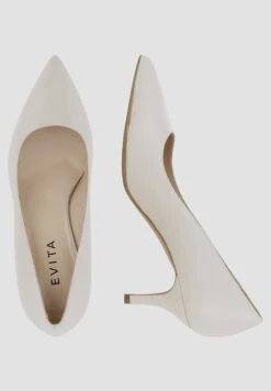 Giulia - Klassieke Pumps - Cremeweiß -Kleding Discount Winkel 2f3431bf38154623a3aa10d35d6dbaf9