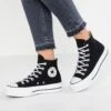 Converse Chuck Taylor All Star Lift - Sneakers Hoog - Black/White