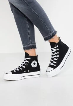Converse Chuck Taylor All Star Lift - Sneakers Hoog - Black/White