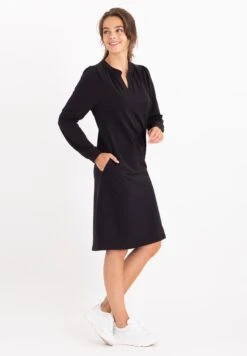 La Travel Chérie - Jerseyjurk - Zwart -Kleding Discount Winkel 31d3debab7734efd95c1dc84127bc0fb