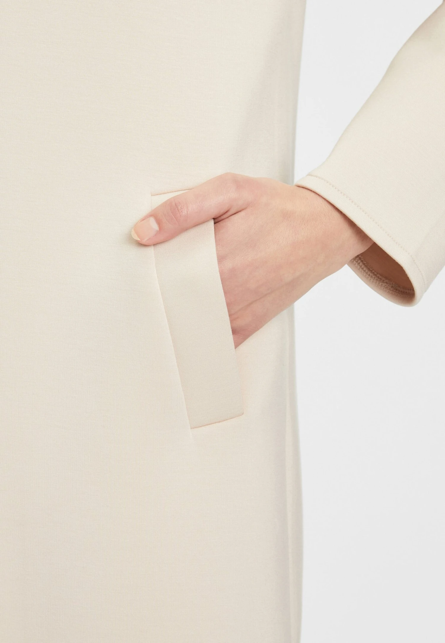 RINO & PELLE Invasion - Halflange Jas - Beige 5 RINO & PELLE Invasion - Halflange Jas - Beige - Afbeelding 5