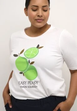 Sally- T-Shirt Print - Optical White -Kleding Discount Winkel 32605cc2bf1546428fe14ea05838b01c