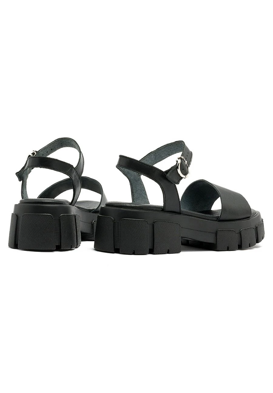 Sandalen Met Plateauzool - Czarny 5 Sandalen Met Plateauzool - Czarny - Afbeelding 5