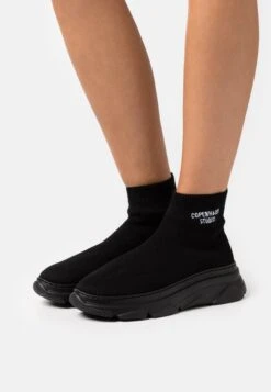 COPENHAGEN Sneakers Hoog - Black