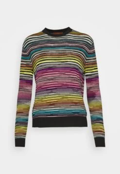 Missoni Crewneck - Trui - Black/Multicolor -Kleding Discount Winkel 35a64ad94acd4fc381b5e4a8d8c21d87