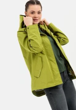 Camel Active Texxxactive Aus Einem Bio - Outdoorjas - Green -Kleding Discount Winkel 3825c1e7febd47cab0a66257ec1be4bf
