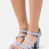 ESPRIT Sandalen Met Hoge Hak - Light Blue Lavender