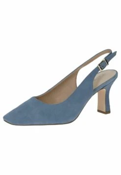 Caprice Klassieke Pumps - Blue Suede -Kleding Discount Winkel 3a54a466cf7844d8878ccb74b51edddb