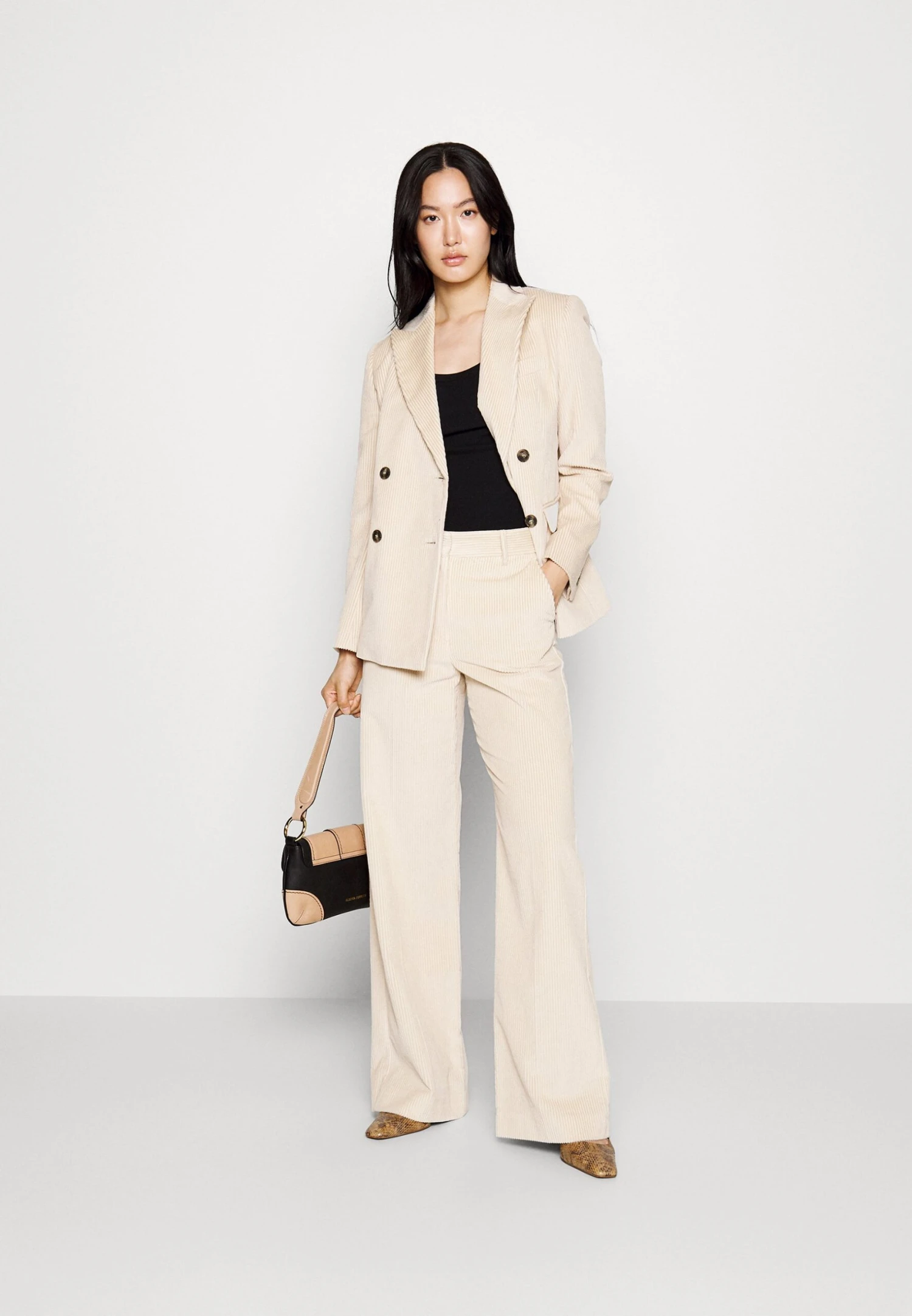 Tania - Broek - Avorio 2 Tania - Broek - Avorio - Afbeelding 2