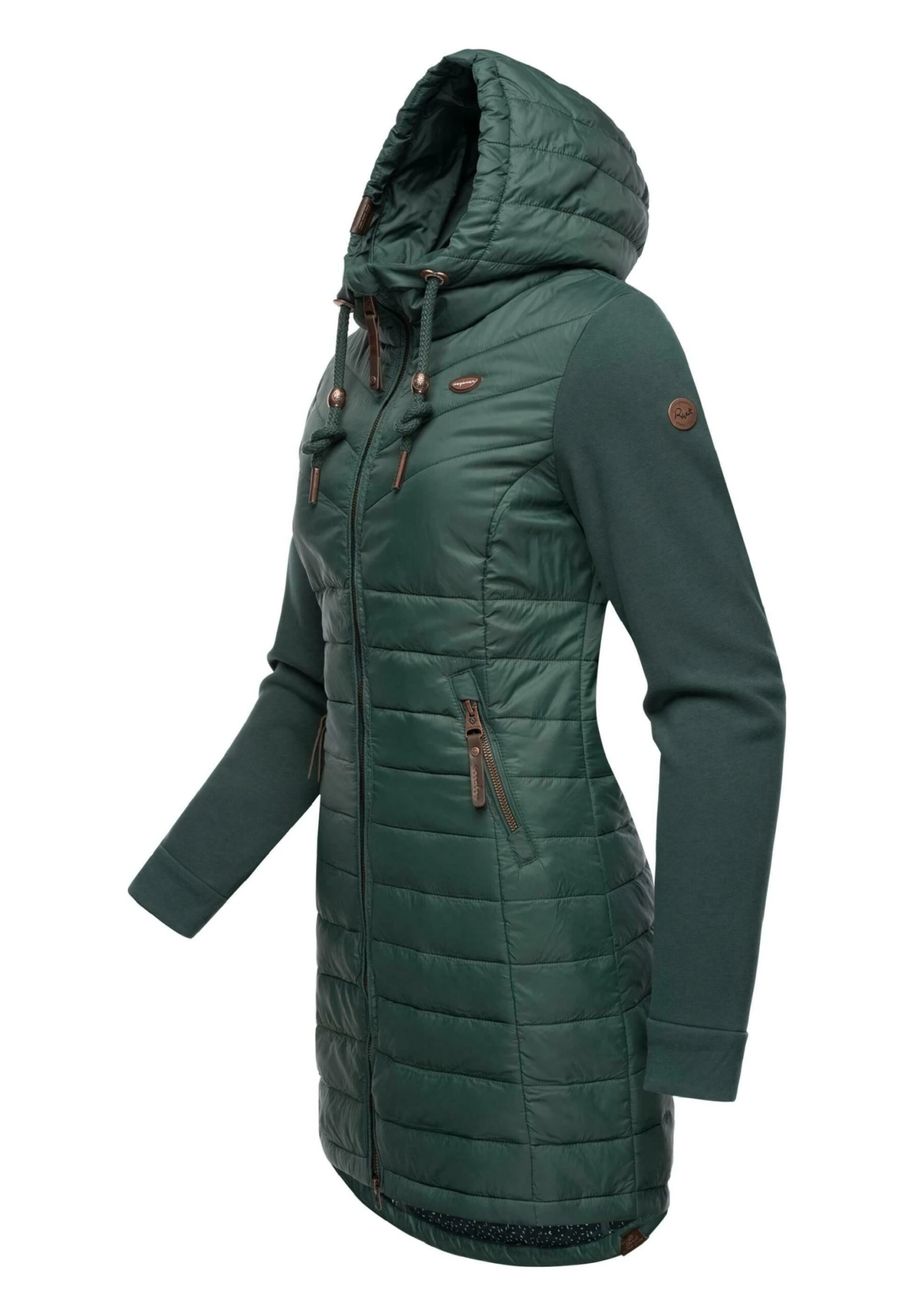Ragwear Lucinda Long Ii - Winterjas - Dark Green 3 Ragwear Lucinda Long Ii - Winterjas - Dark Green - Afbeelding 3
