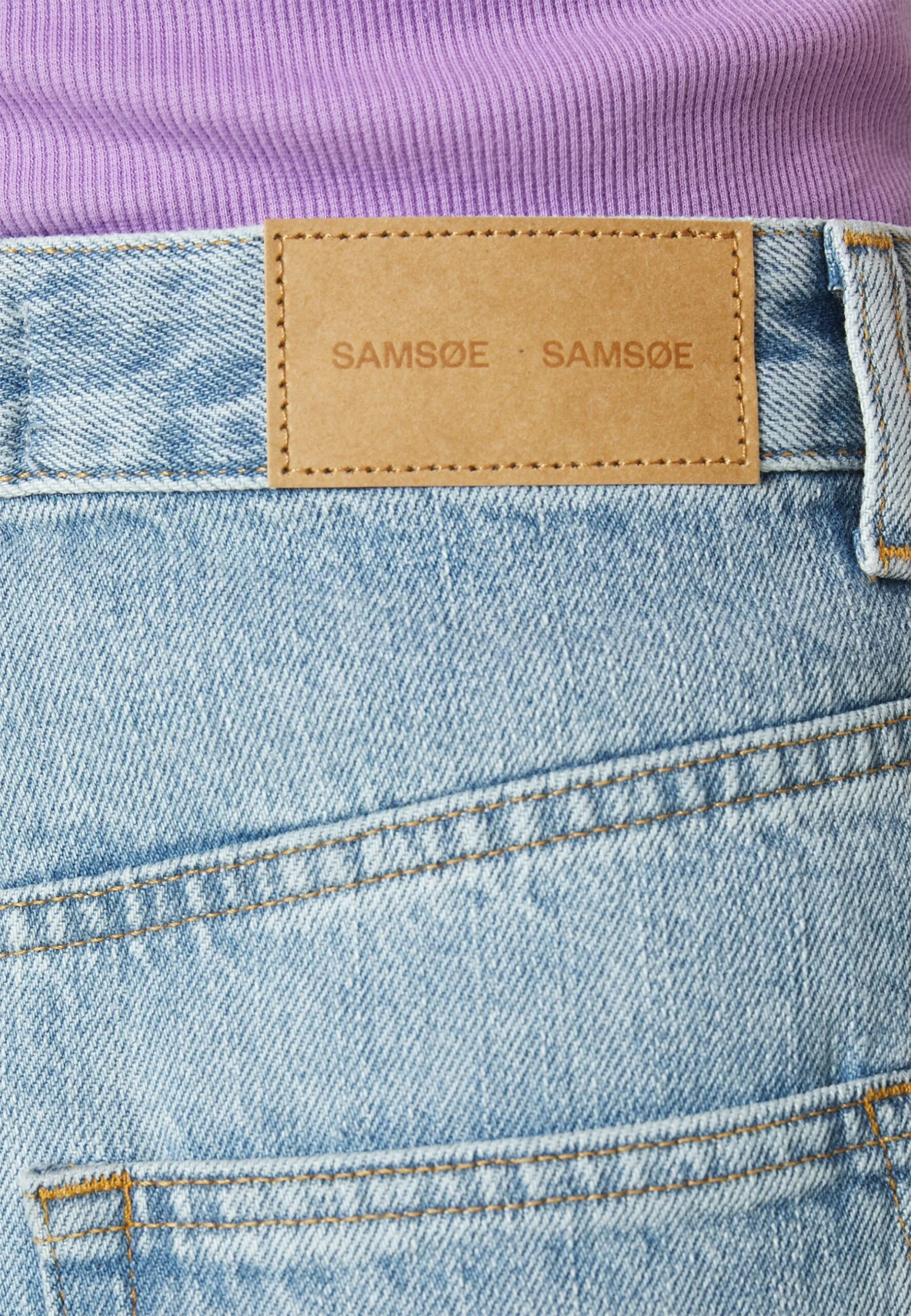 SAMSØE SAMSØE Shelly - Relaxed Fit Jeans - Light Heritage 6 SAMSØE SAMSØE Shelly - Relaxed Fit Jeans - Light Heritage - Afbeelding 6